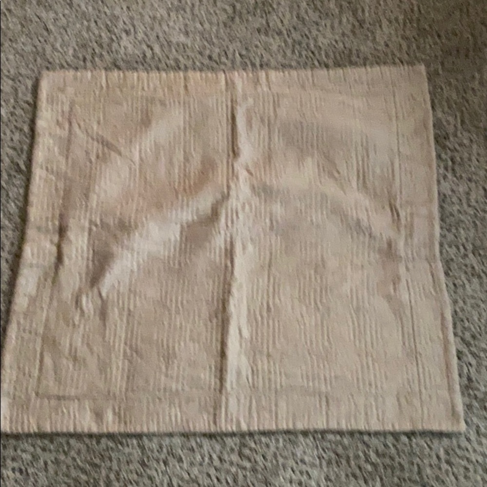 Fieldcrest One Tan Throw Pillowsham